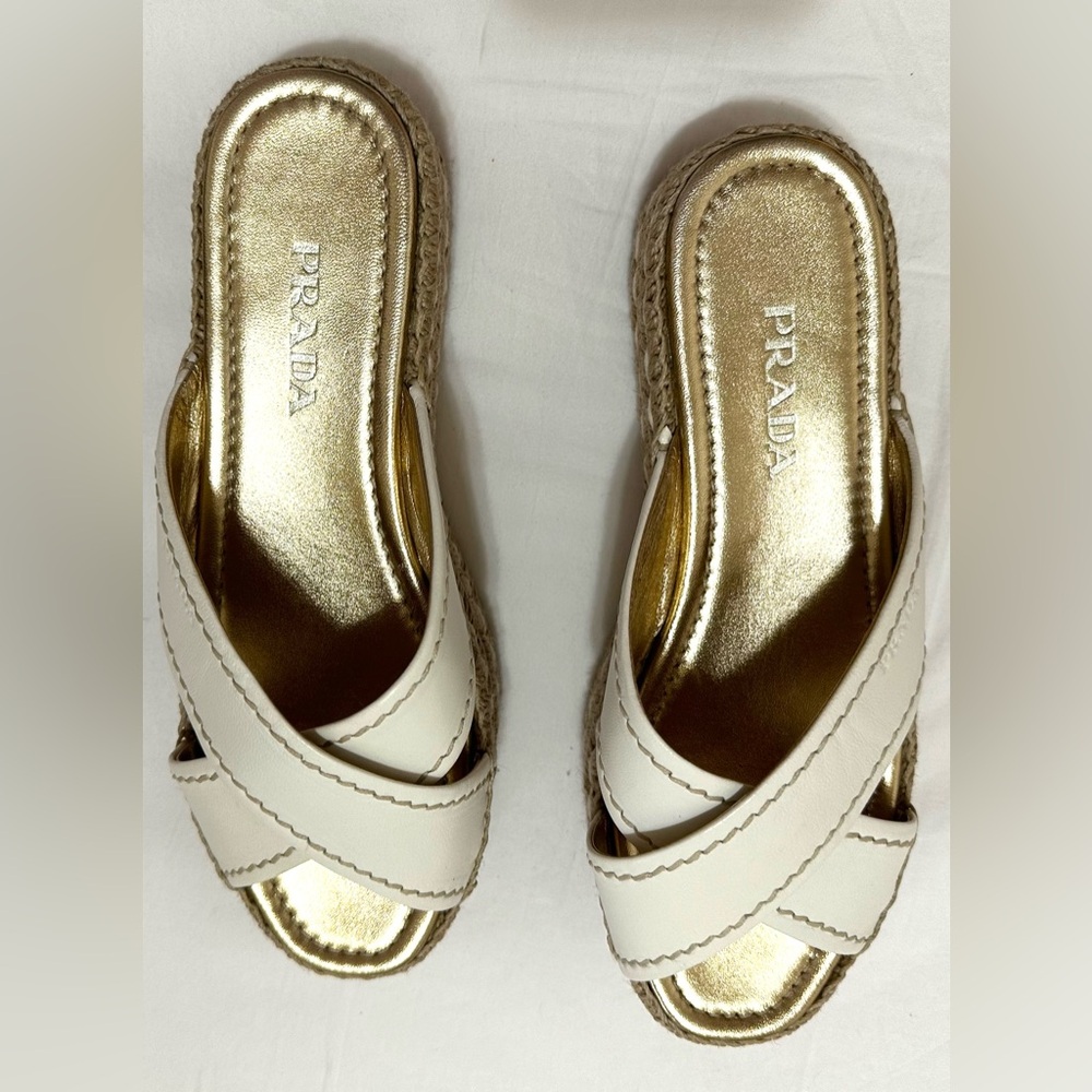 Authentic Prada Espadrilles - Picture 8 of 10